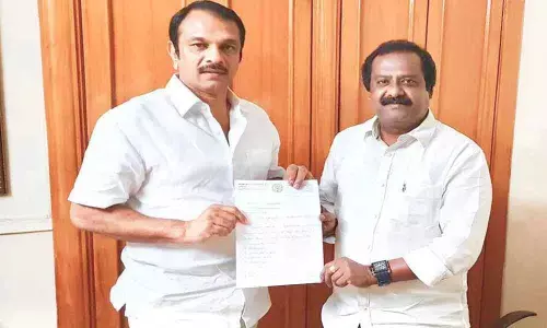 Corporator Mudraboina Srinivas Rao urges funds to repair dug-up roads