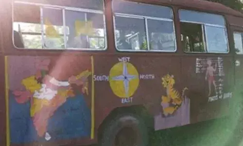 Classroom on wheels for students in Arunachal Pradesh