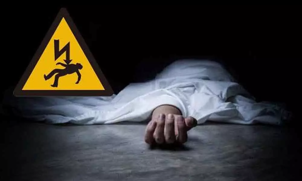 Two died due to electric shock in Srikakulam district