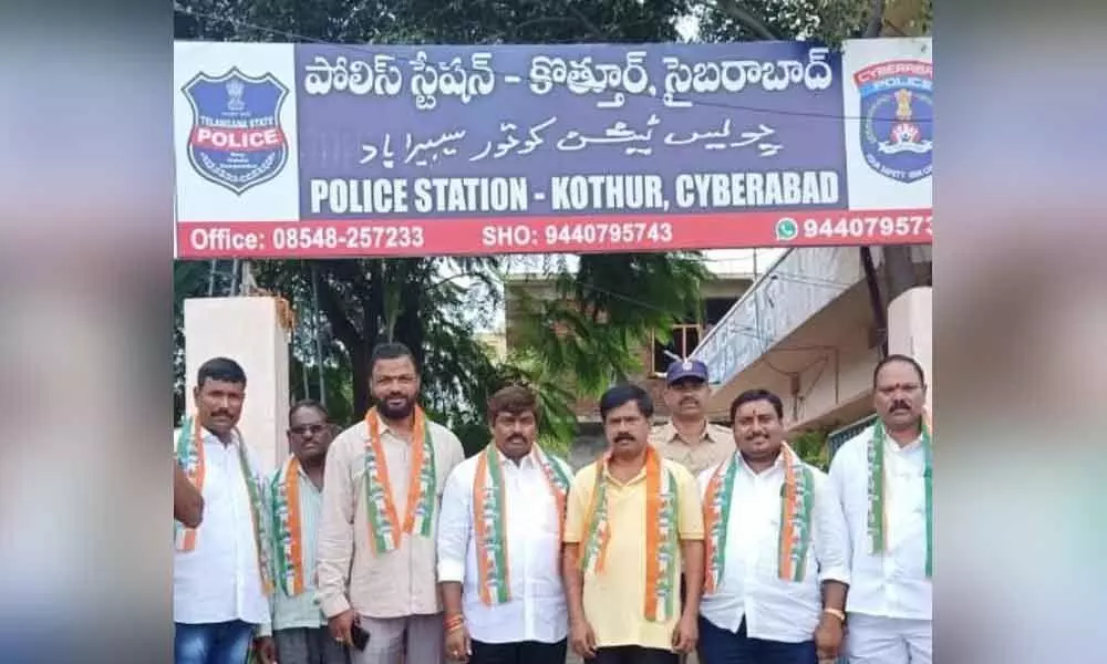 Mahabubnagar: Congress leaders taken into custody for rallying to Hyderabad
