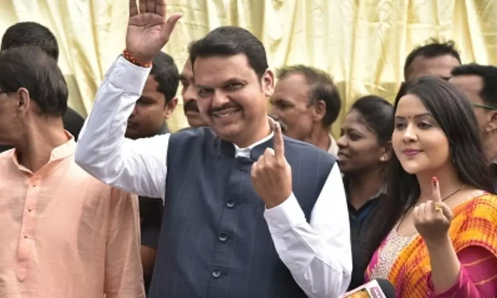 Maharashtra: Exit polls predict resounding win for Fadnavis