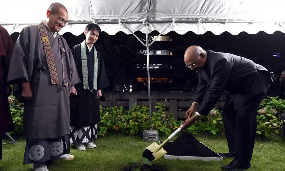 President Ram Nath Kovind arrives in Japan to attend Emperor Naruhitos enthronement ceremony