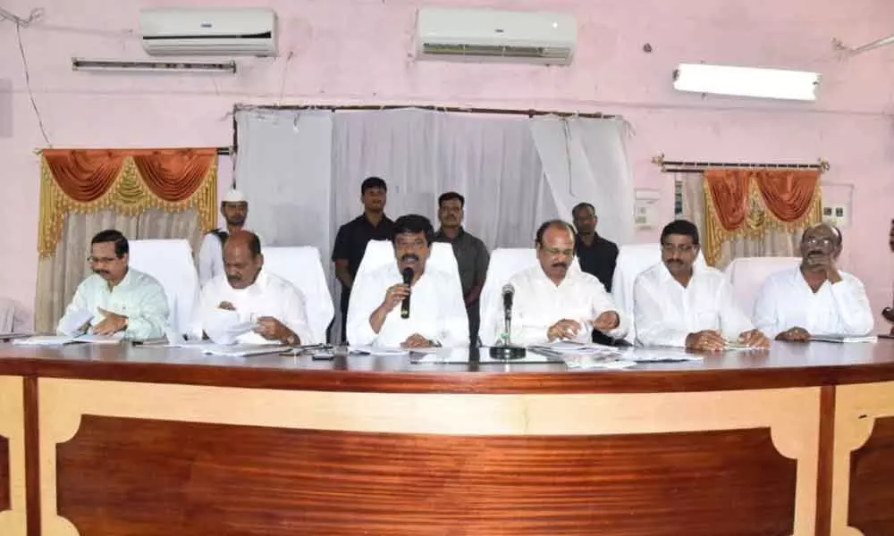 Establish more paddy purchase centres in Nizamabad: Minister Vemula