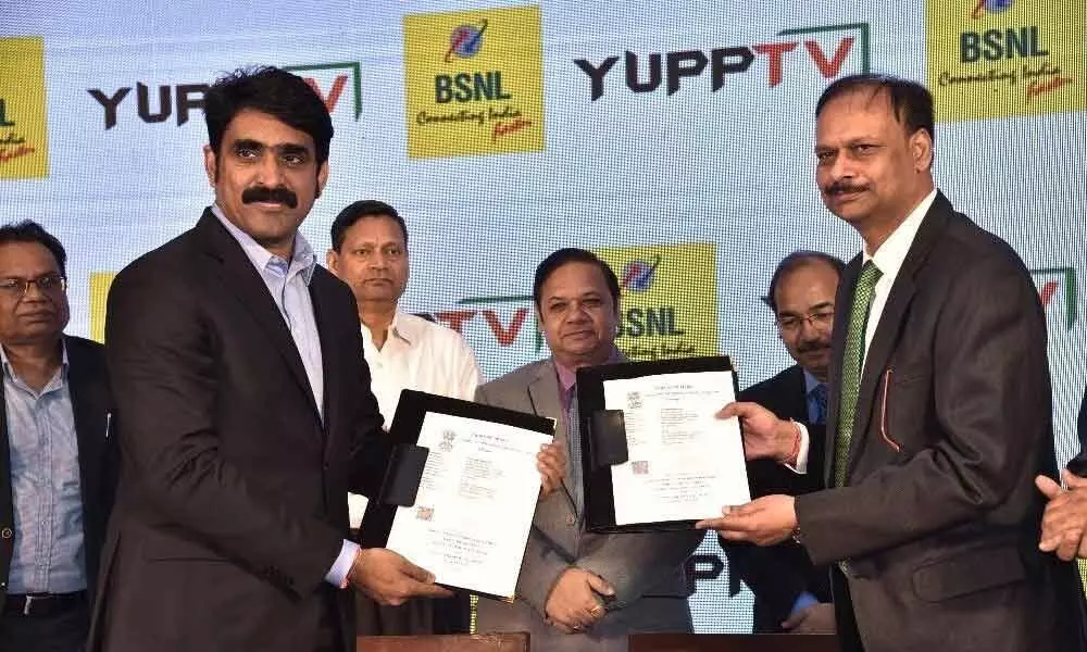 YuppTV, BSNL in pact for video, broadband services