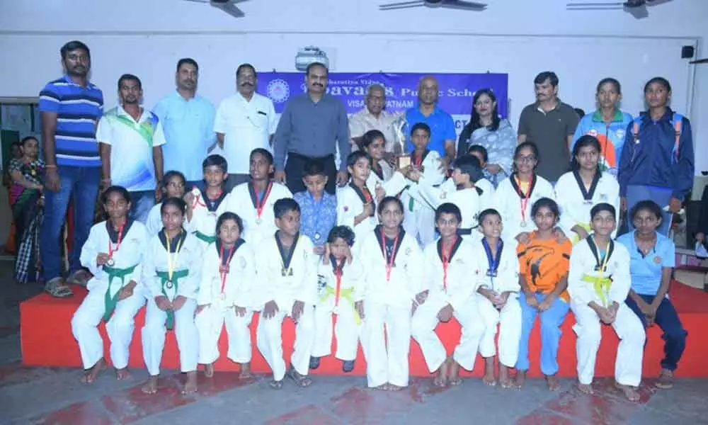 Second edition of District Taekwondo Tournament concludes in Visakhapatnam