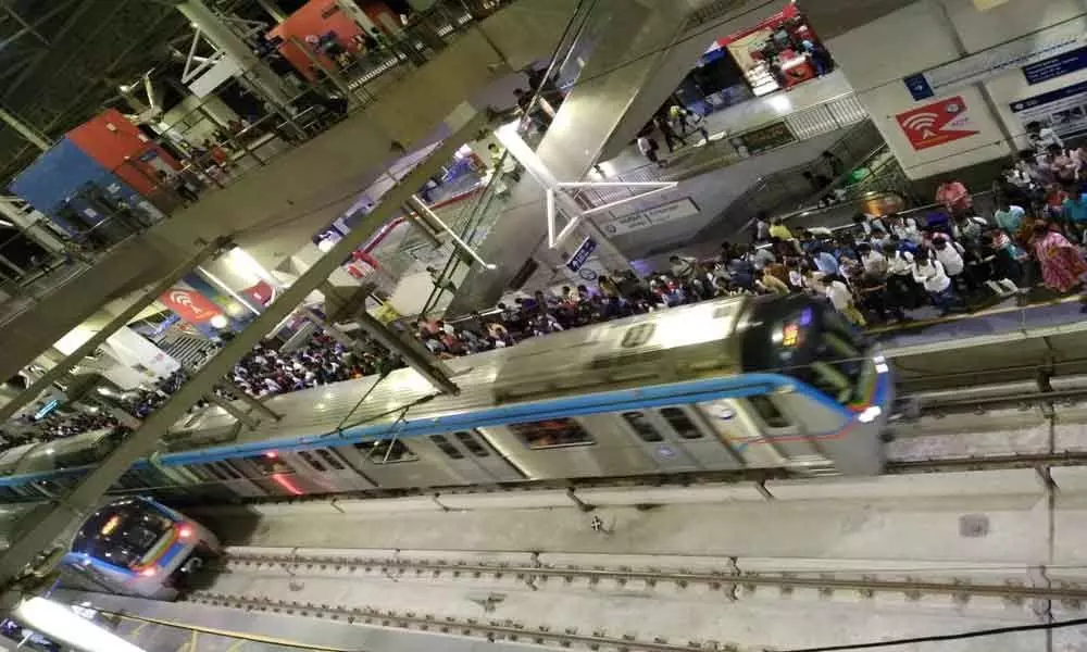 Metro runs 120 extra trips to meet demand