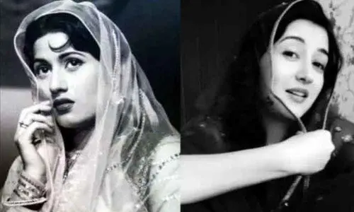 Madhubala doppelganger takes social media by storm