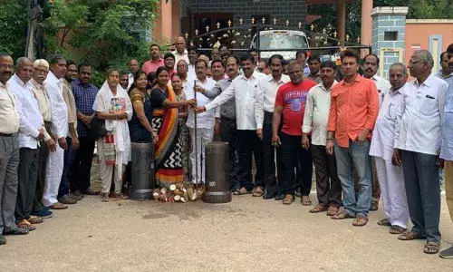 Foundation laid for develop works