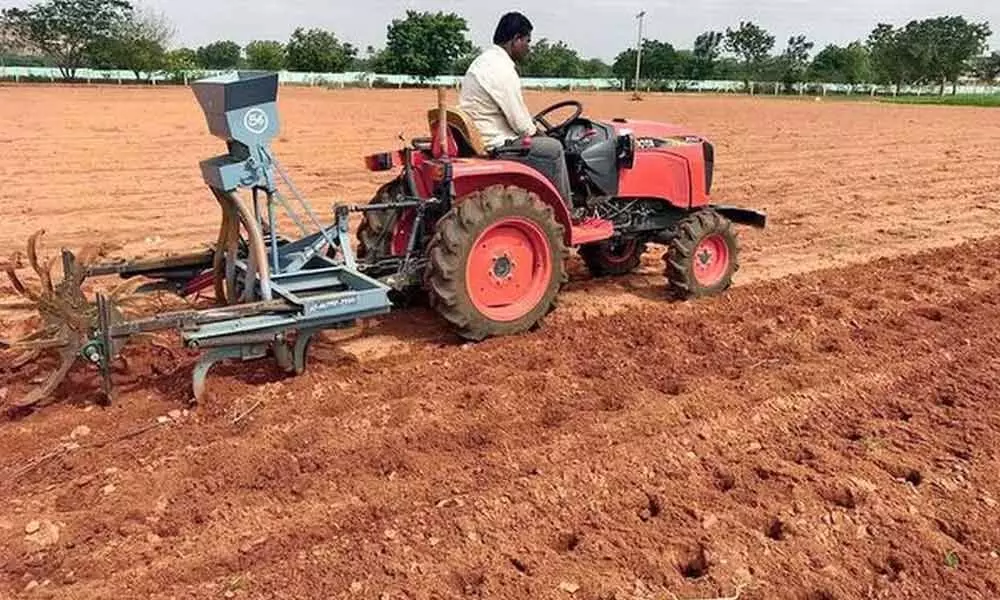 Farm Mechanization encouraging in a big way in Kadapa district