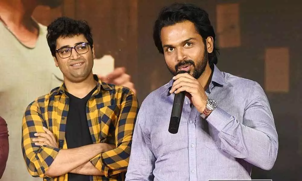 I am happy for Adivi Sesh, says Karthi