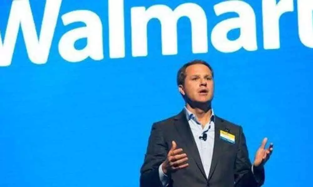 Walmart CEO seeks regulatory stability in e-commerce