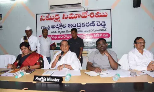 Speed up Mission Bhagiratha works: Minister Indrakaran