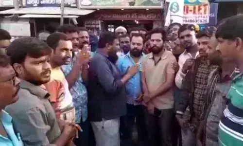 RTC buses off the road in Kamareddy