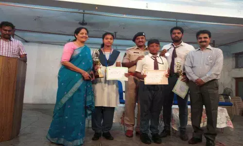 KCP students shine in archery competition in Vijayawada