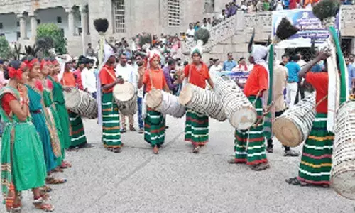 MP Soyam Babu Rao attends Komaram birth anniversary fete