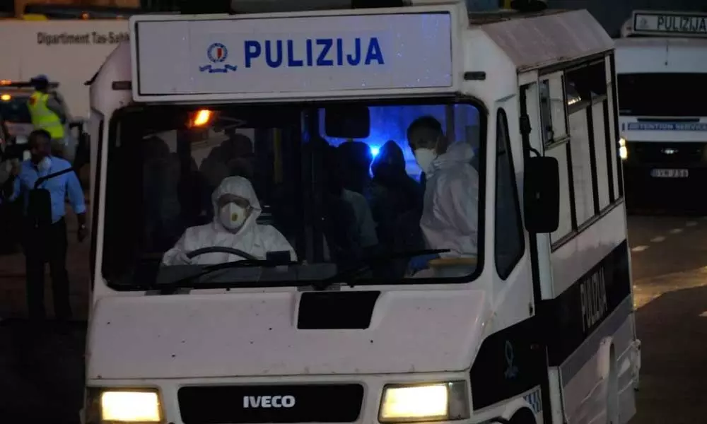 80 charged after riots at Malta migrant centre