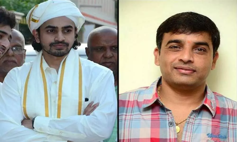 Dil Raju Changed Director for Galla Jaydevs Son Debut