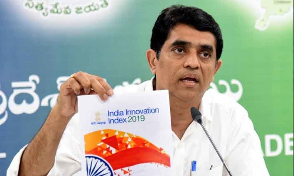 Buggana Rajendranath Rules Out Criticism Of TDP On Innovation Index Of ...