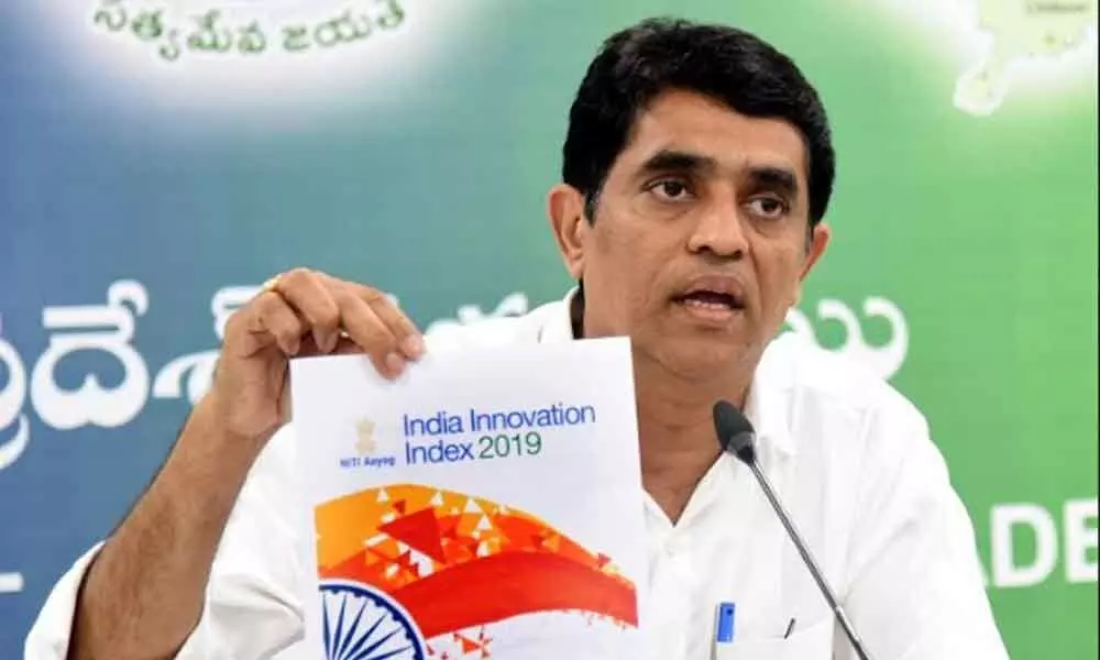 Buggana Rajendranath rules out criticism of TDP on Innovation Index of NITI Aayog