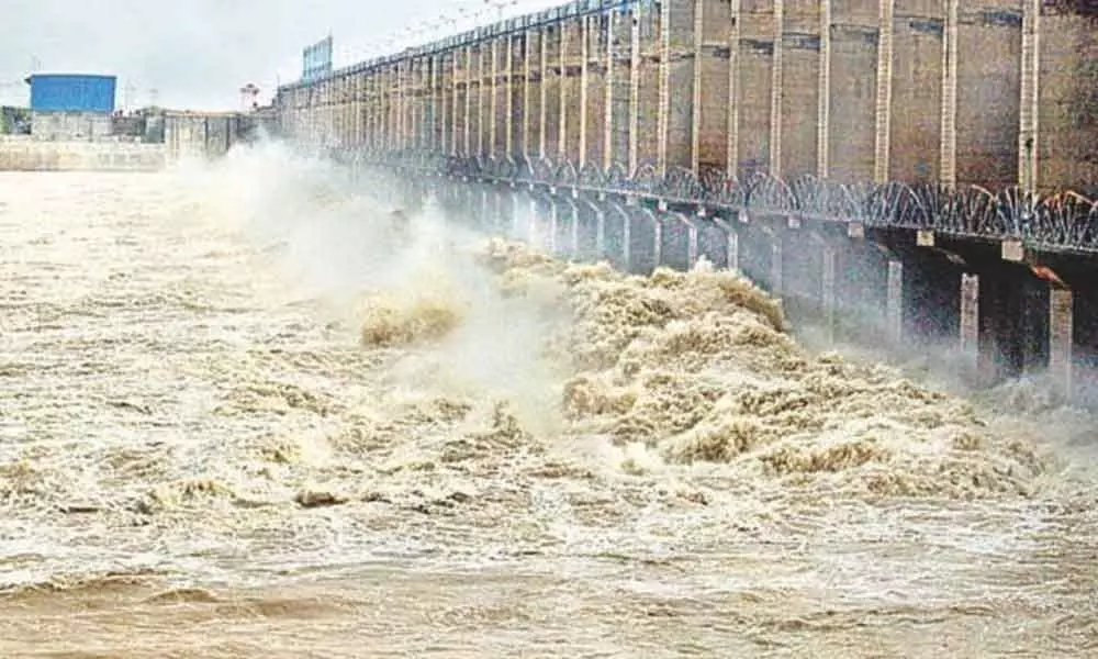 Gadwal: Jurala project receives heavy inflows