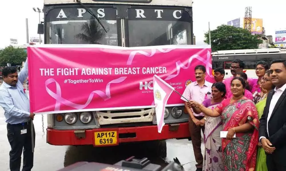 Visakhapatnam: Cancer awareness takes bus route