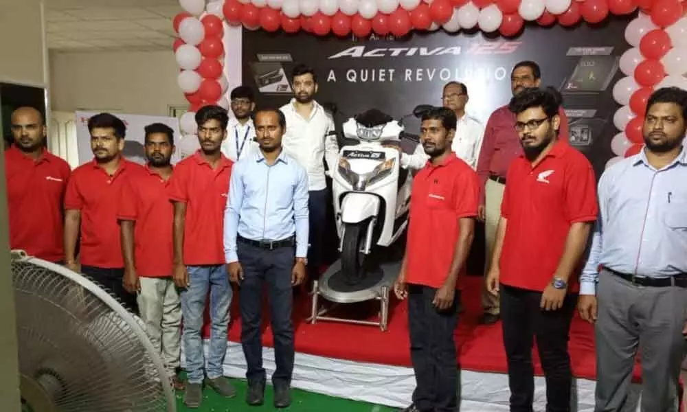 New Honda Activa rolled out in Nizamabad