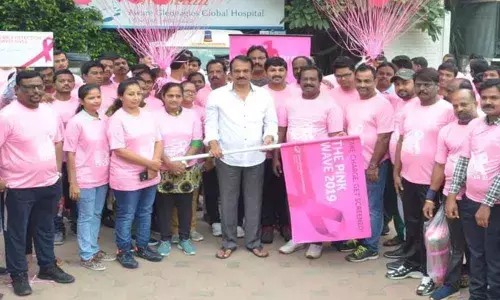 Walkathon sensitises public on breast cancer