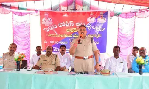 Mega job mela by cops evokes a good response in Nirmal