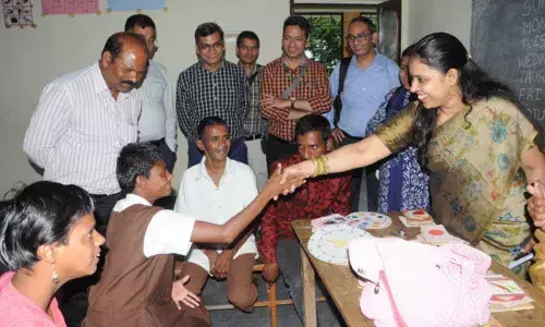 Nizamabad: Sneha Society gets pat for training  mentally challenged people