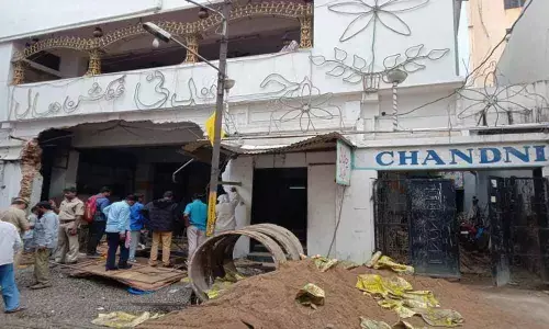 GHMC staff stalls cellar works at function hall