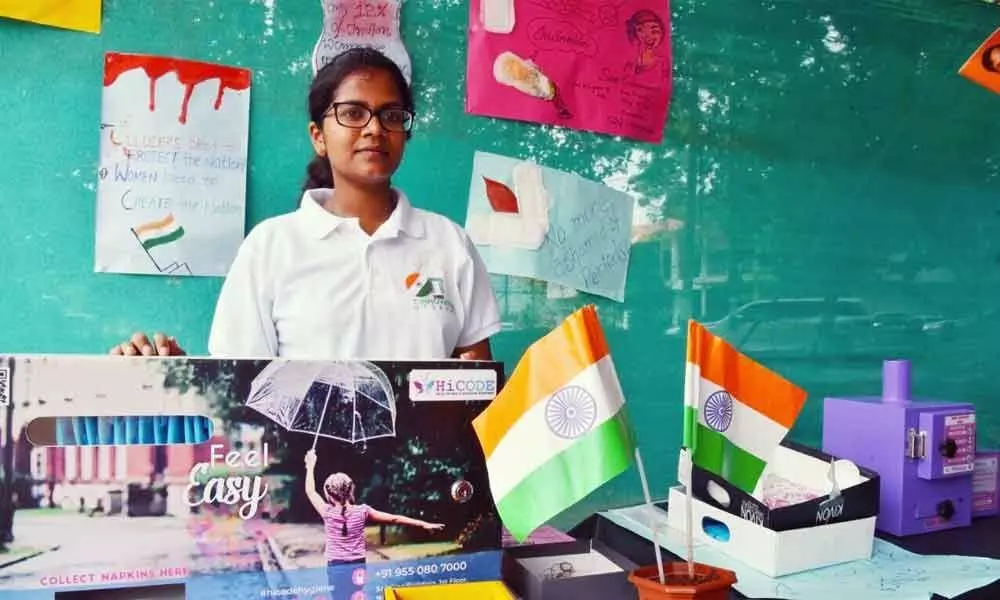 This Engineering graduate on a menstrual cycle mission
