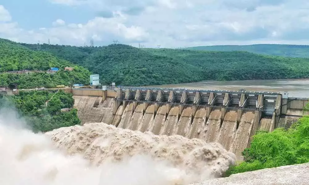 Inflow to Krishna River Increased Due to Heavy Rains In Andhra Pradesh