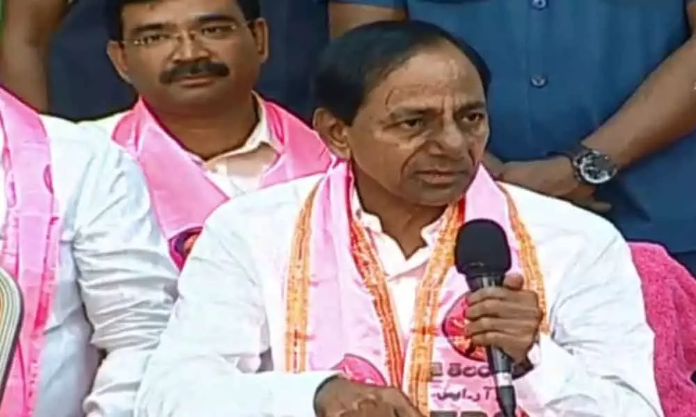 KCR extends thanks to Huzurnagar voters for TRS win, to hold public meeting on Oct 26