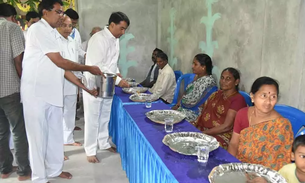 Nitya Anna Daana Padhakam launched in Kovvur