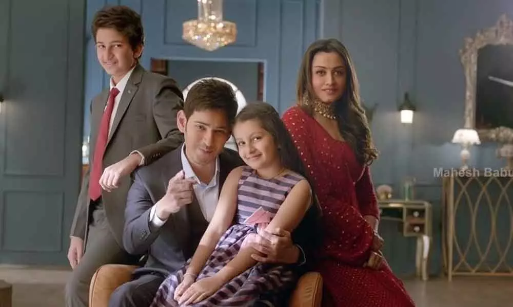 Family AD film: Mahesh Babu pockets Rs 6 crore?