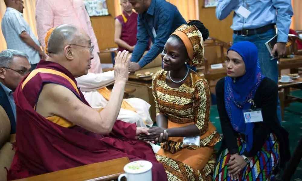 Dharamshala: Youth Conversation Meet held with Dalai Lama