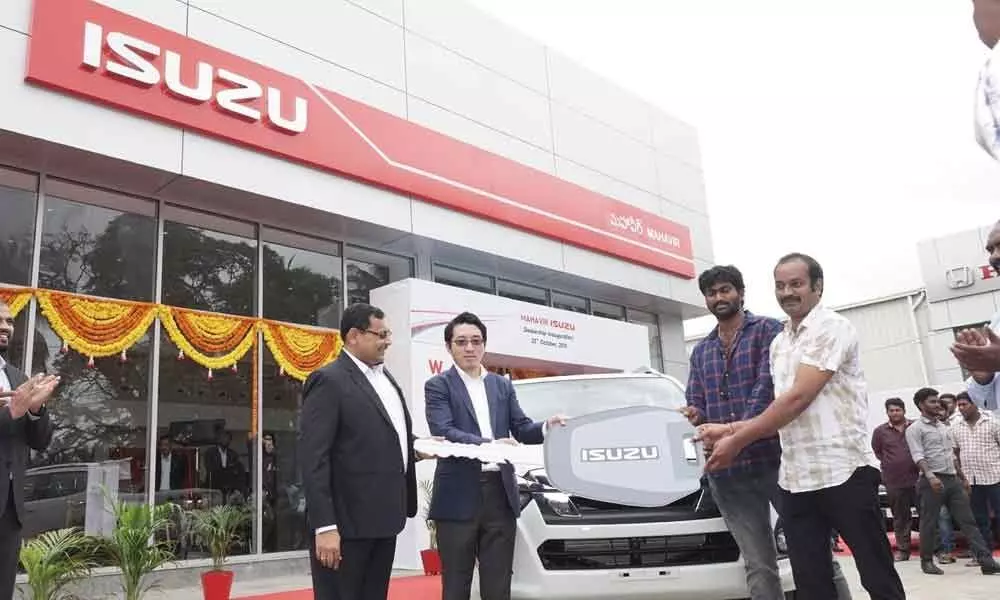 Isuzu Motors opens 5th showroom in AP
