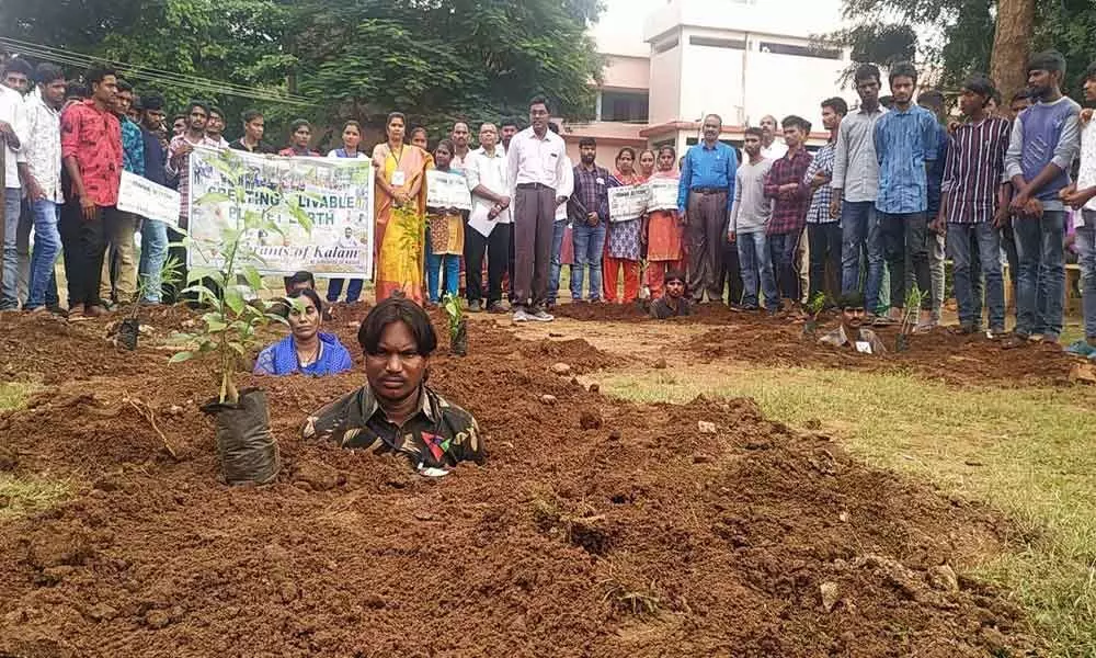 Deeksha held to mark UN Day in Khammam