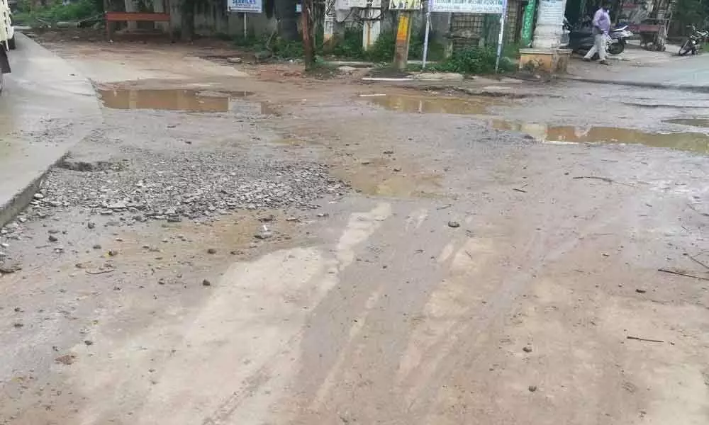 Kanajiguda residents decry potholes