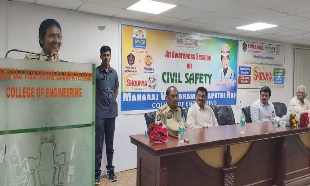 Awareness programme on civil safety: SP B Raja Kumari