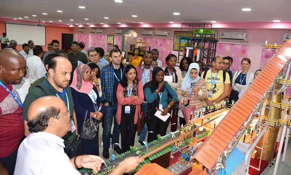 Foreign delegates on study tour to Visakhapatnam
