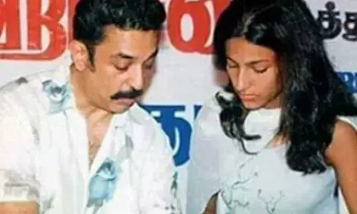 Shruti Hassan shares a pic of her dad kamal Hassan