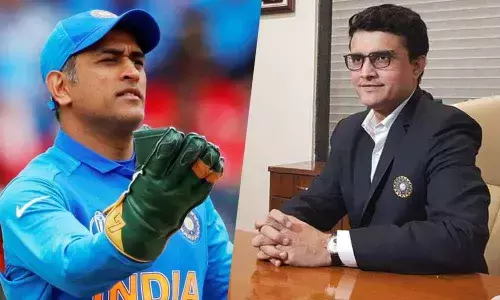 Champions dont finish very quickly, India is proud to have MS Dhoni: BCCI President SouravGanguly