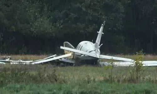 5 dead in small plane crash in western Mexico