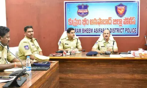 Asifabad SP warns of action for delay in registering cases