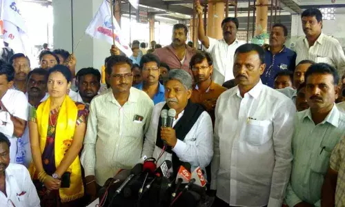 KCR wants to sell RTC lands: MRPS president Manda Krishna Madiga