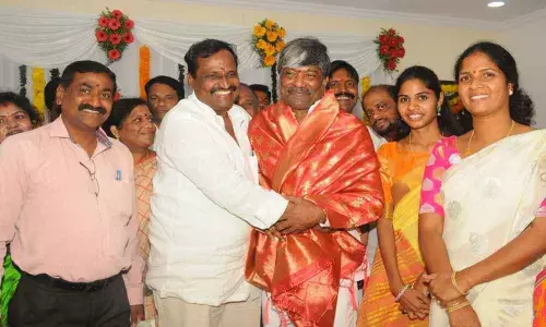 Deputy Speaker T Padma Rao Goud opens NPR Convention Centre