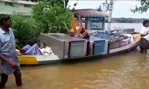 Over 60 families shifted to relief camp at Ramapuram