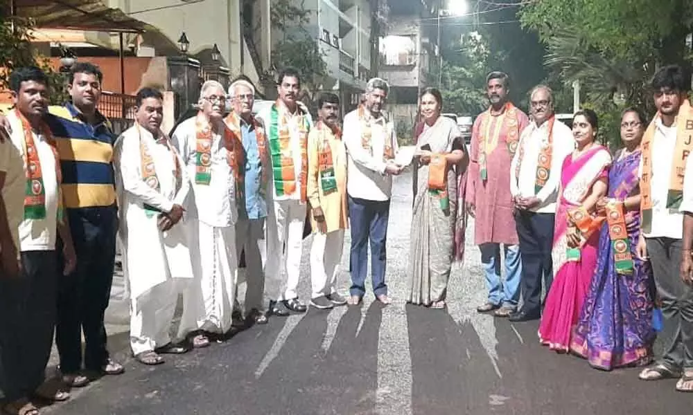 BJP booth panel office- bearers elected