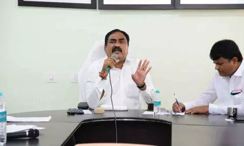 Palakurthy: Expedite Bhagiratha works, Errabelli tells officials